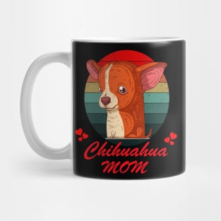 Chihuahua Mom, Chihuahua owner lovers Mug